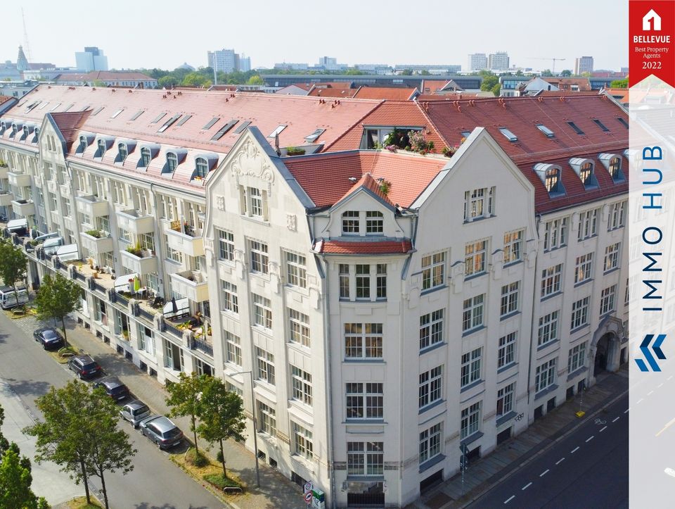 ++ Gründerzeitcharme trifft auf Moderne! 3-Zimmer Maisonette-Wohnung inkl. TG-Stellplatz ++ in Leipzig