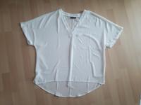 WIE NEU weiße Chiffon-Bluse Bluse T-Shirt Top Damen XXL XL 44 46 Bayern - Bad Kissingen Vorschau