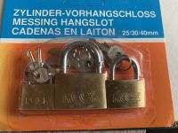 Zylinder Vorhängeschloss mit Schlüsseln (Neu)RESTPOSTEN Thüringen - Saalfeld (Saale) Vorschau