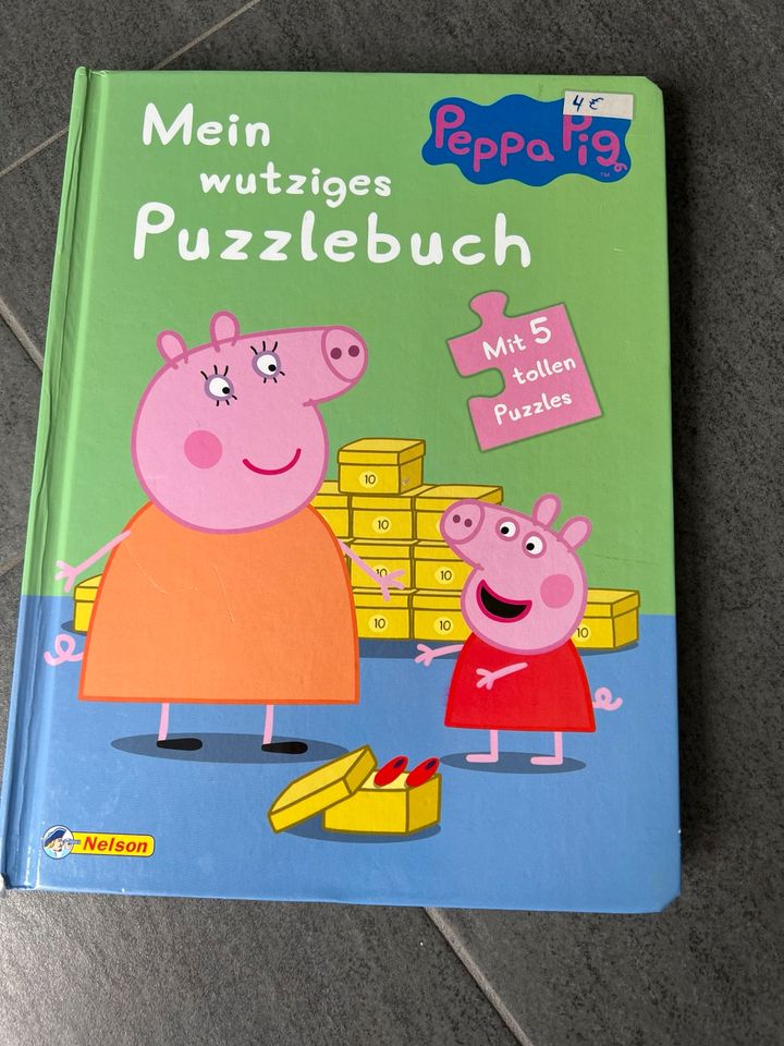 Peppa Pig Mein wutziges Puzzlebuch in Weibern