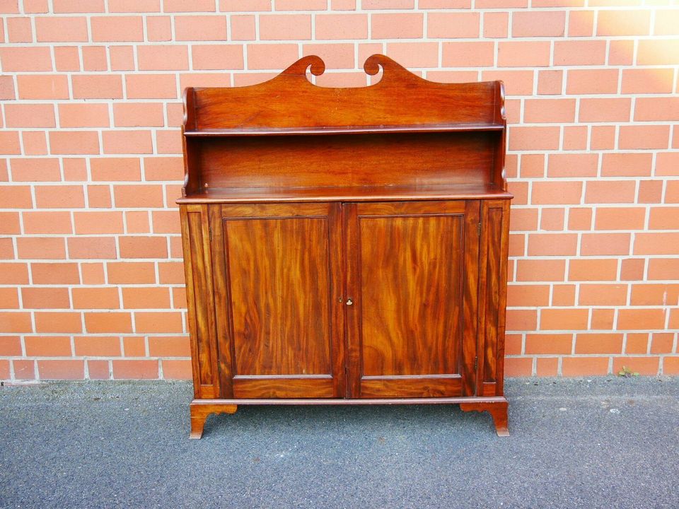 Antikes Sideboard - Holz - Schrank - Regal - 1900 - England in Hiltrup