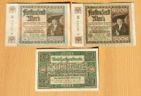 3 Reichsbanknoten1, Deutsches Reich 1920-1922 Nordrhein-Westfalen - Emmerich am Rhein Vorschau