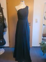 Abendkleid Damen dunkelblau oneshoulder Chiffon Niedersachsen - Nienburg (Weser) Vorschau