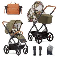 Gesslein FX4 Swing - 2in1 Kinderwagen-Set - Design 450450 - inkl. Panorama Lyx Babywanne + Sportsitz Swing + Wickeltasche + Zubehör - NEU Hessen - Fulda Vorschau