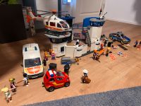 Playmobil Polizeistation, Polizeiauto, Krankenwagen, Rettungsheli Brandenburg - Eggersdorf Vorschau