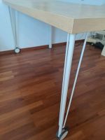 Ikea Tisch mit 2 Rollenbeinen Baden-Württemberg - Künzelsau Vorschau