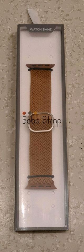 Armband Apple Watch, Nylon, Bobo Strap "Braidy" - Coffee, NEU OVP in München