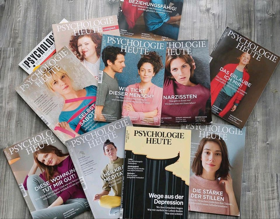 ╰⊰✿ 11x "Psychologie Heute" Zeitungen, Zeitschriften in Schladen