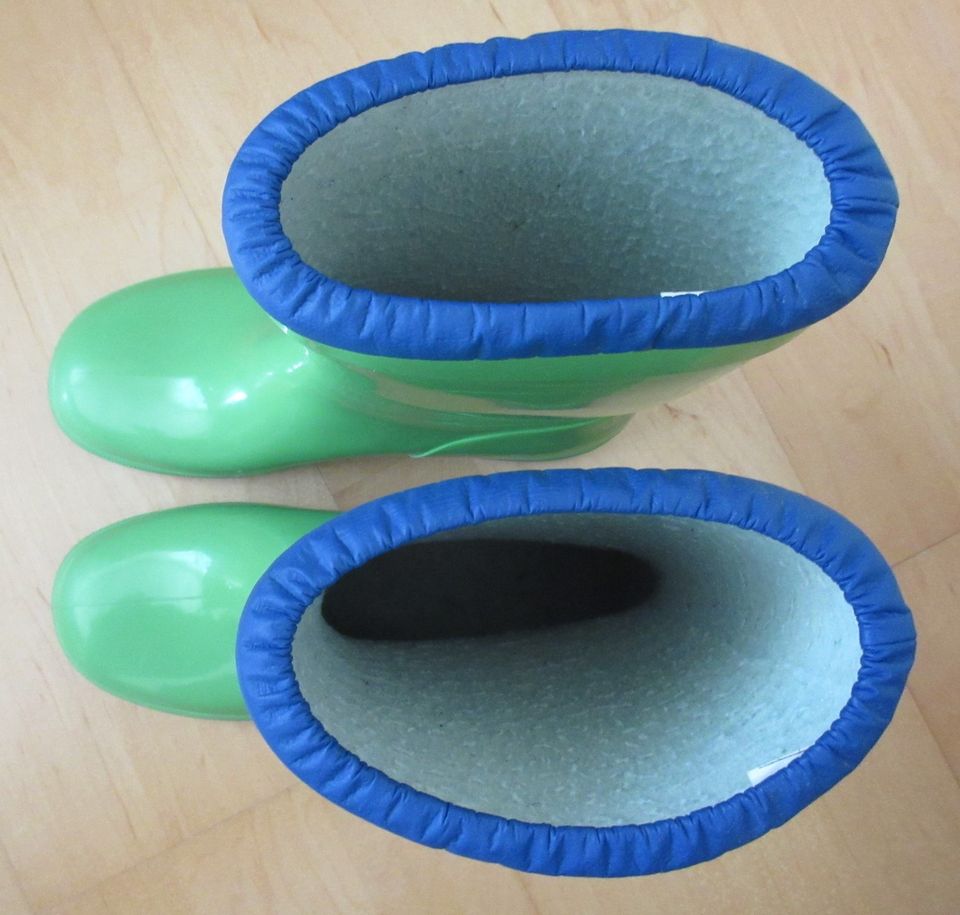 Gummistiefel Romika Romikids Kadett 35 grün lime-blau in Rheinbach