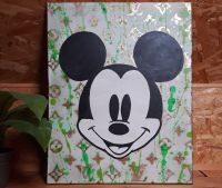 Pop Art Micky Maus - Bild in Acryl (40x50cm) Kreis Ostholstein - Bad Schwartau Vorschau