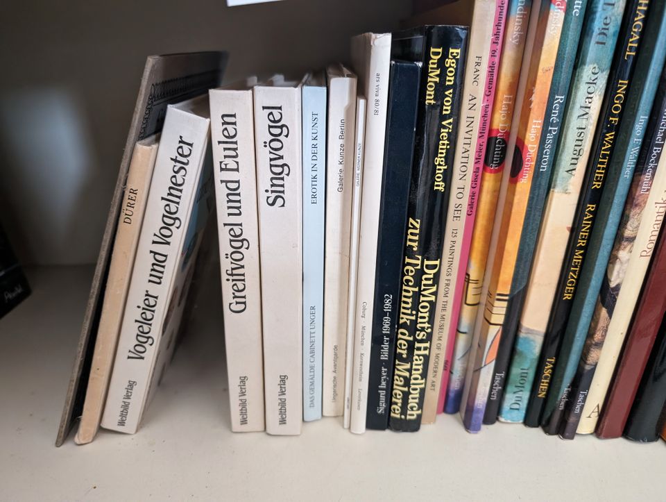 Konvolut Kunstbücher - auch einzelne Bücher möglich in Niederstotzingen
