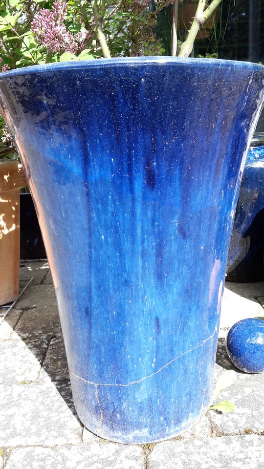 Suche Pflanzkübel hoch blau glasiert oder unglasiert in Weil der Stadt