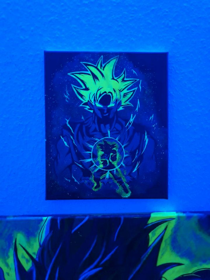 Son Goku Acryl Bild auf Leinwand Dragon Ball Z in Berlin