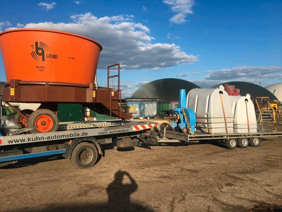 Landmaschinen, Traktor, Baumaschinen, Anhänger,- Transporte in Senftenberg