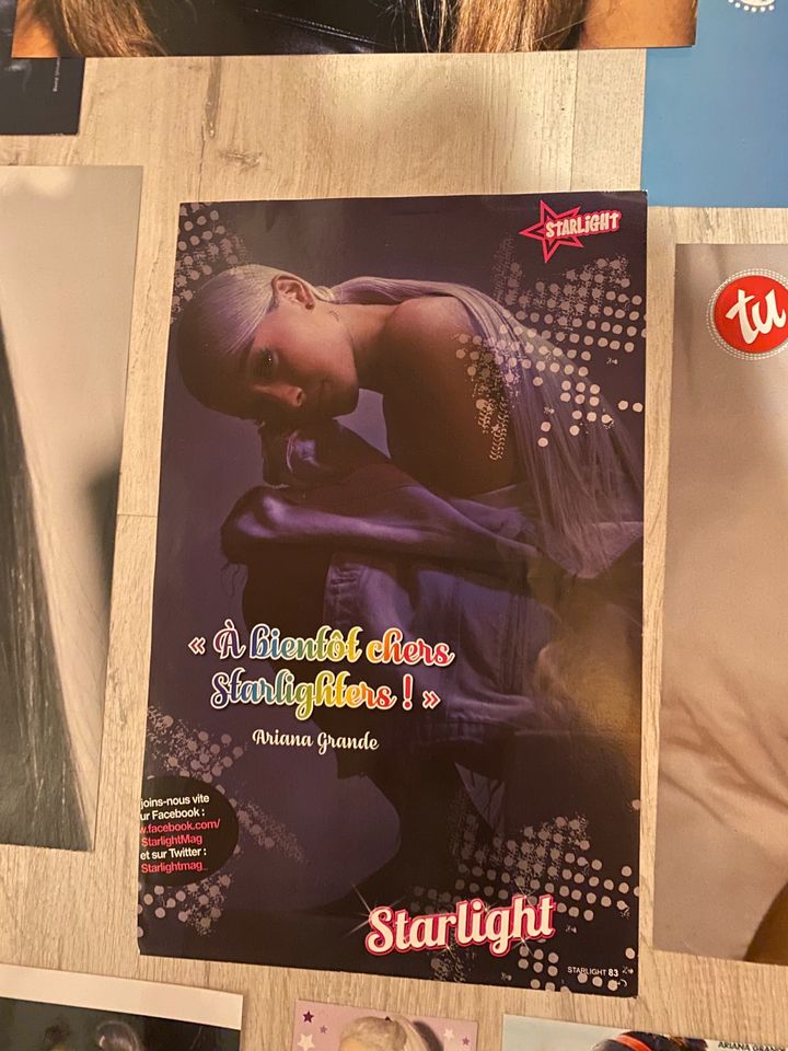 Ariana Grande Poster Set Nr. 6 in Gerabronn