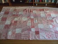 Patchwork Quilt Decke rot - zum Fertignähen Bayern - Augsburg Vorschau