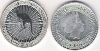 Australien Silber-Känguru-Münze, 1oz Silber 9999 Niedersachsen - Laatzen Vorschau