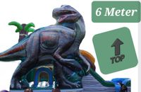 MEGA Hüpfburg DINO 9m x 4m x 6m mit Rutsche Feier-Depot Hamburg - Bergedorf Vorschau