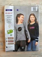 Neu und OVP! 2 Langarmshirts mit Magic-Pailletten Gr. 128 Sachsen - Coswig Vorschau