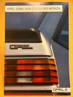 Achtung Opel-Fans: Originalprospekt von 1986! Baden-Württemberg - Rauenberg Vorschau