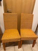 2 Stühle Holz und Geflecht München - Allach-Untermenzing Vorschau