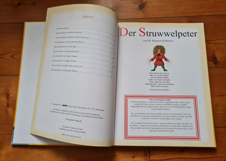 Ein Wendebuch mit "Max und Moritz" und "Der Struwwelpeter" in Dresden