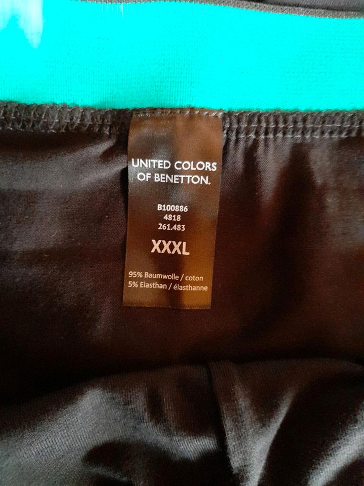 Neu, 3 x Boxershort, Slip von Benetton XXXL in Geislingen an der Steige