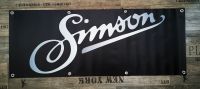 Werbe Banner für Simson Fans DDR S50 S51 Duo Mofa Nordrhein-Westfalen - Ense Vorschau