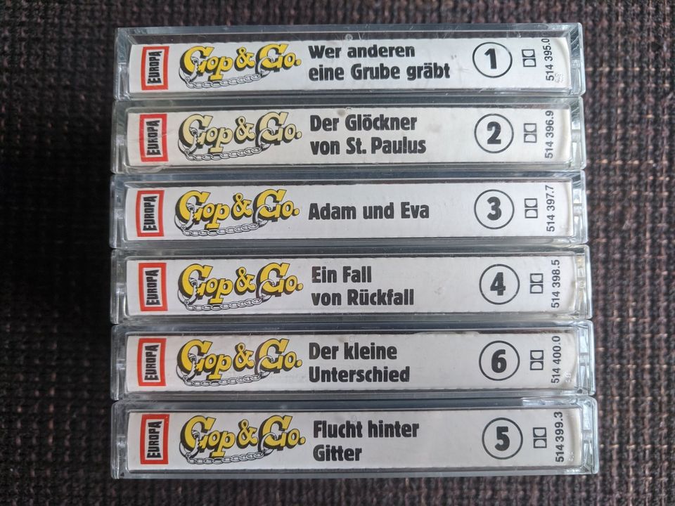 Cop & Co. 1,2,3,4,5,6 * Europa Hörspielserie auf MC Kassette in Düsseldorf