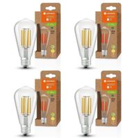 LEDVANCE LED Stromsparlampe, Filament Edison mit E27 Sockel, Warm Essen - Stoppenberg Vorschau