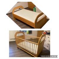 Vollholz Babybett Kinderbett mit Biomatraze 70x140 cm Thüringen - Eisenberg Vorschau