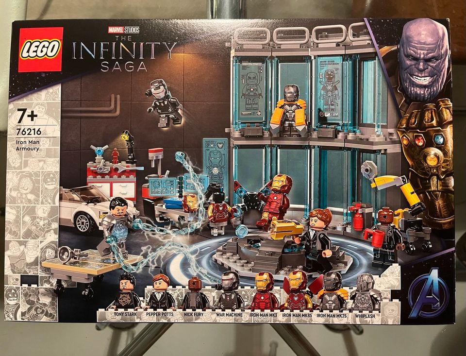Lego Marvel 76216 - Iron Man Werkstatt Infinity Saga OHNE Figuren in  Nordrhein-Westfalen - Moers | Lego & Duplo günstig kaufen, gebraucht oder  neu | eBay Kleinanzeigen ist jetzt Kleinanzeigen