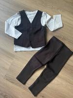 Festliches Set Leggings schwarz Weste Gr 104 von Next S.Oliver Baden-Württemberg - Weil der Stadt Vorschau