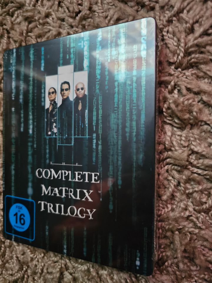 Matrix - Complete Trilogy [Steelbook, 3 Discs] Blu Ray, Neu/OVP in Grevenbroich