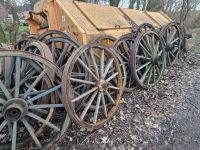 Wagenräder Kutschenräder Holzräder Garten Deko Niedersachsen - Auetal Vorschau