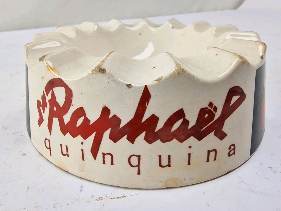 St. Raphael quinquina Aschenbecher  Frankreich 1955 in Heusweiler