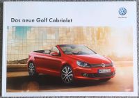 Prospekt VW Golf Cabriolet 6/2011 Modelljahr 2012 Nordrhein-Westfalen - Mönchengladbach Vorschau