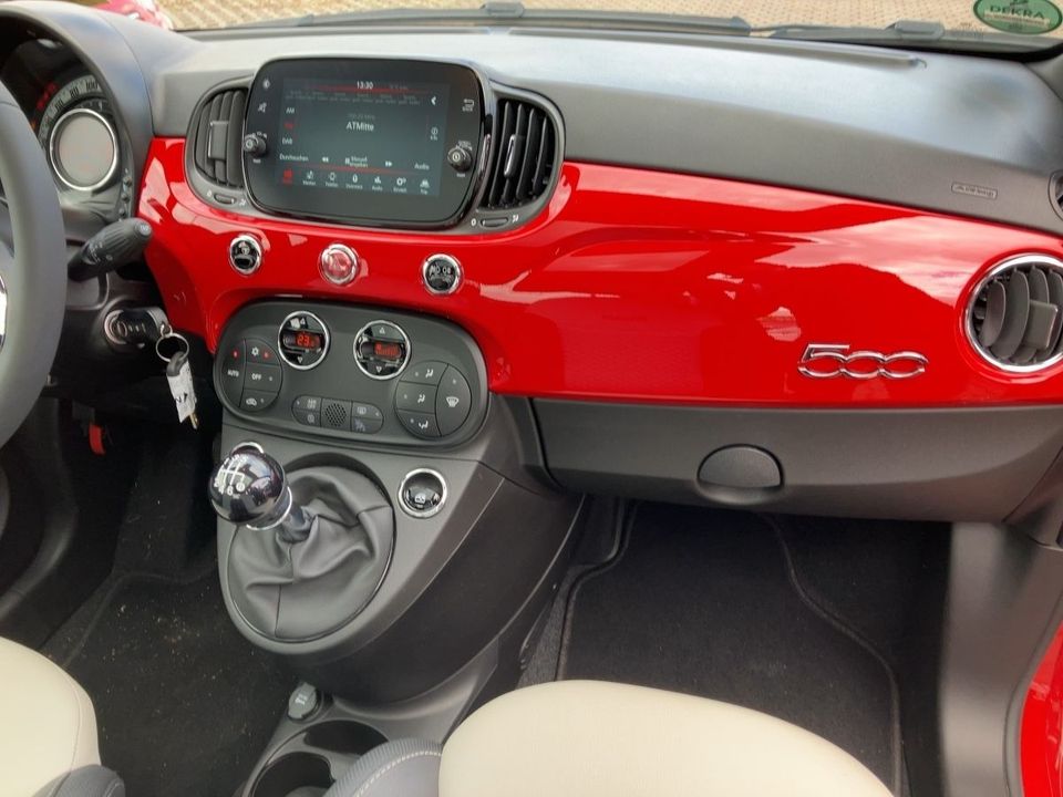 Fiat 500 1.0 Dolcevita Klimaanlage Panoramadach in Erfurt