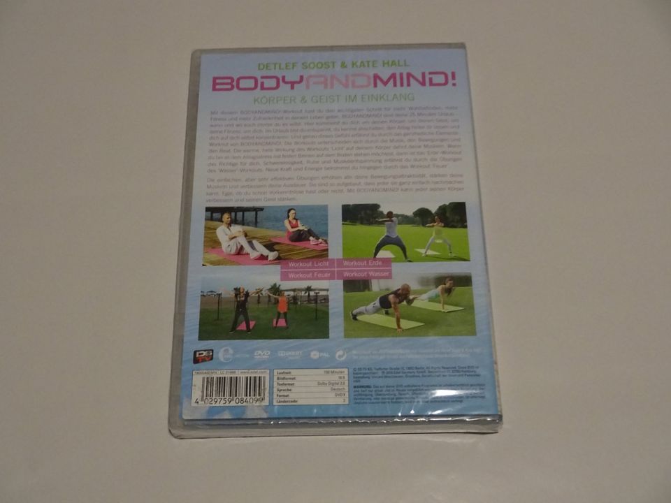 Body and Mind! DVD, Detlef Soost & Kate Hall, neu in Berlin