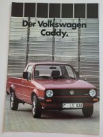 Produktinformationen Prospekt/Broschüre VW Caddy Stand 08/1985 Rheinland-Pfalz - Landau in der Pfalz Vorschau