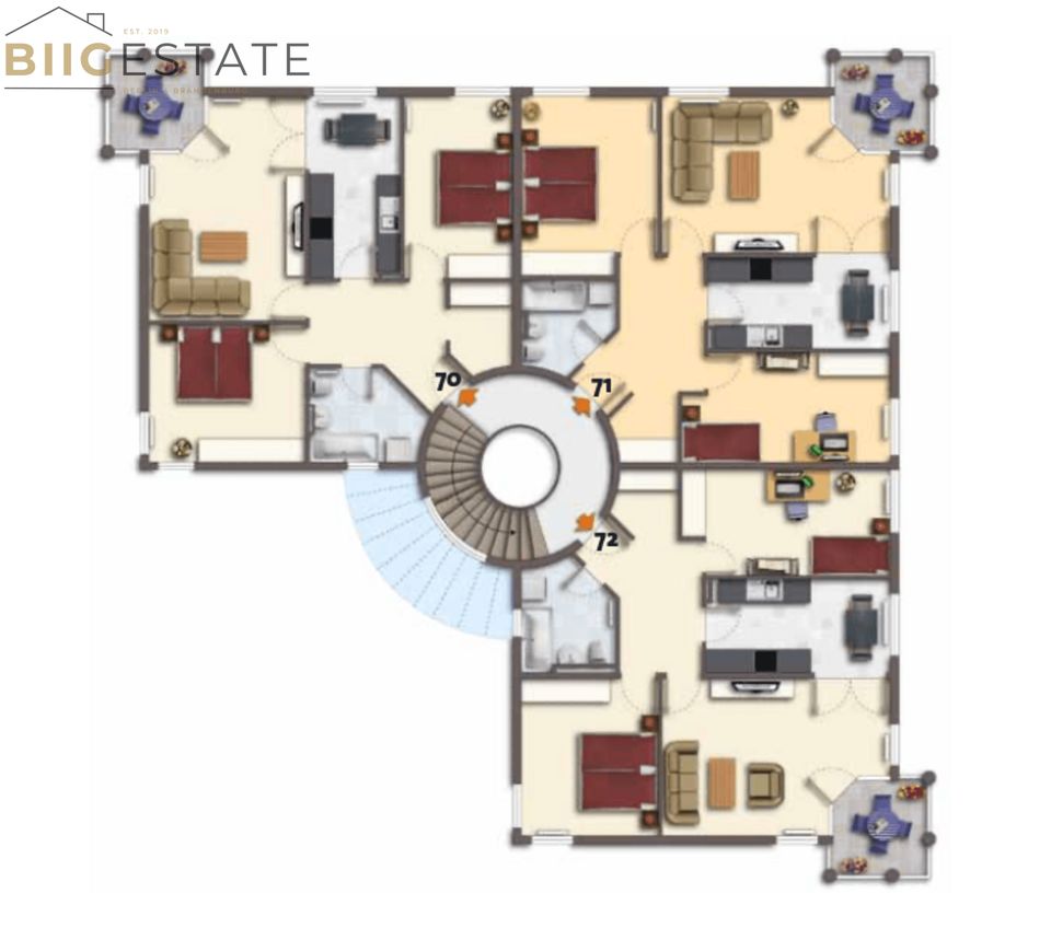 Sonnige 3-Zimmer-Wohnung im 2.OG mit Balkon am Park (akt. vermietet) in Berlin