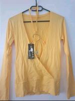 Bluse, Langarmshirt, gelb neu mit Etikett Bershka Größe M Niedersachsen - Holzminden Vorschau