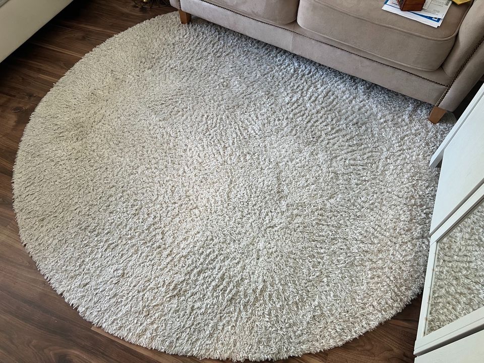Teppich rund 200cm weiß in Potsdam
