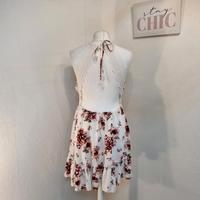 Rückenfreies Sommerkleid, Spitze, Blumen, 46 S, Made in Italy Nordrhein-Westfalen - Herten Vorschau