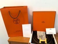 Hermes Hermès Gürtel NIOR/ETOUPE 90cm NEU Hessen - Rüsselsheim Vorschau