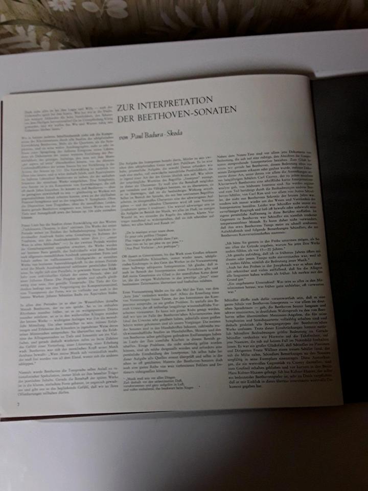 Klaviersonaten Gesamtausgabe Ludwig v. Beethoven I. Teil Nr.1-15 in Untermarchtal
