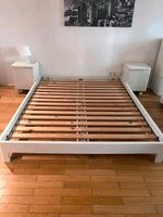 Schlafzimmer: Bett, Nachtschränke, Kommoden (Ikea),Abholung 14.06 Mitte - Moabit Vorschau