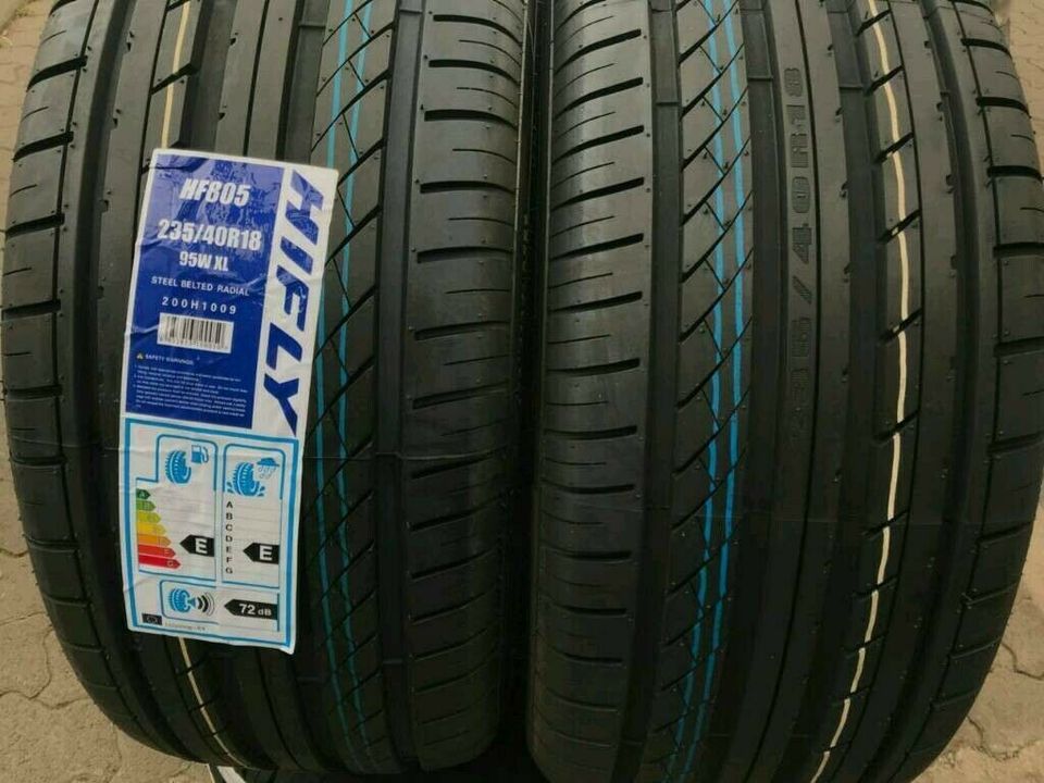 Mischbereifung Sommer 235/40 R18 95W 265/35 R18 97W Hifly in Haiger