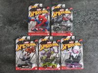 Hot Wheels Marvel Spider-Man 5er Set Venom Green Goblin Bayern - Coburg Vorschau