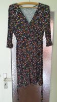 Kleid Gr. 38 Schwarz mit Blumen (3/4 Ärmel) Hamburg - Altona Vorschau